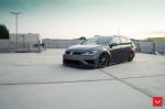 Volkswagen Golf R Estate on Vossen Wheels (VFS-10) 2017 года